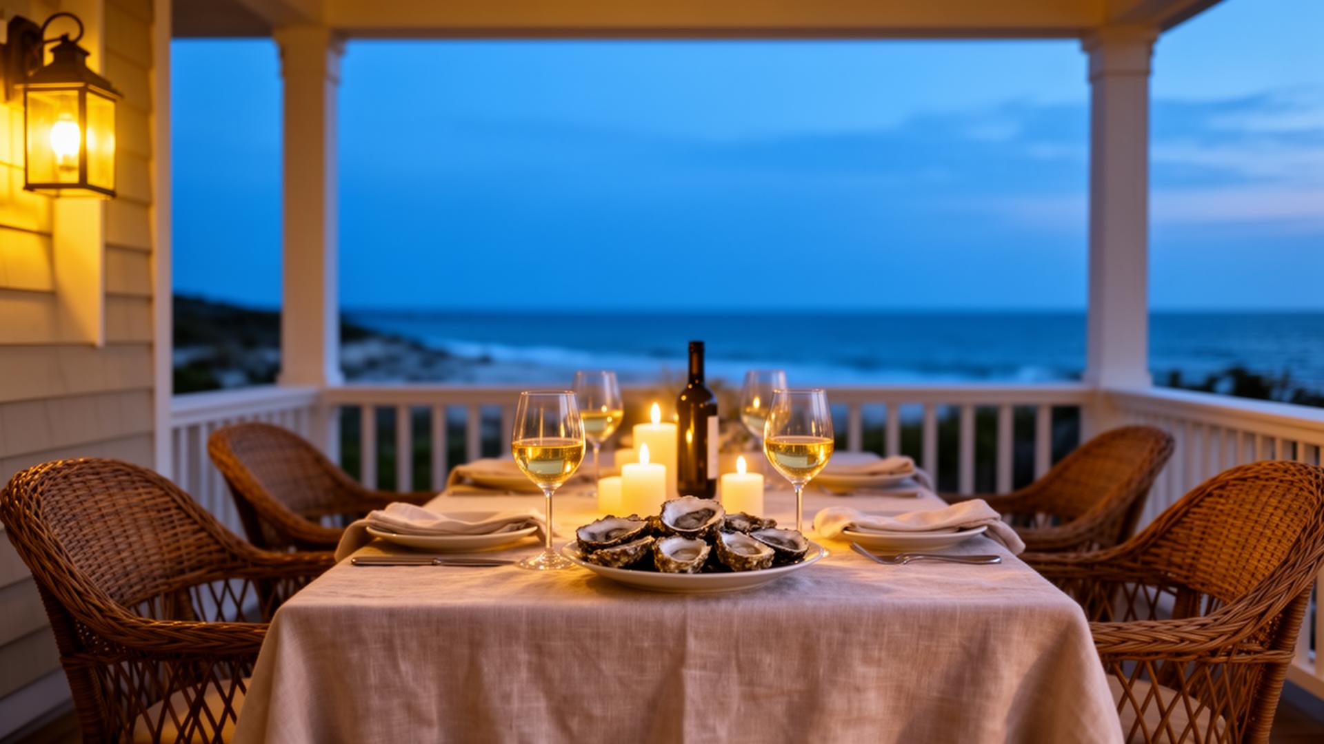 An evening on the porch